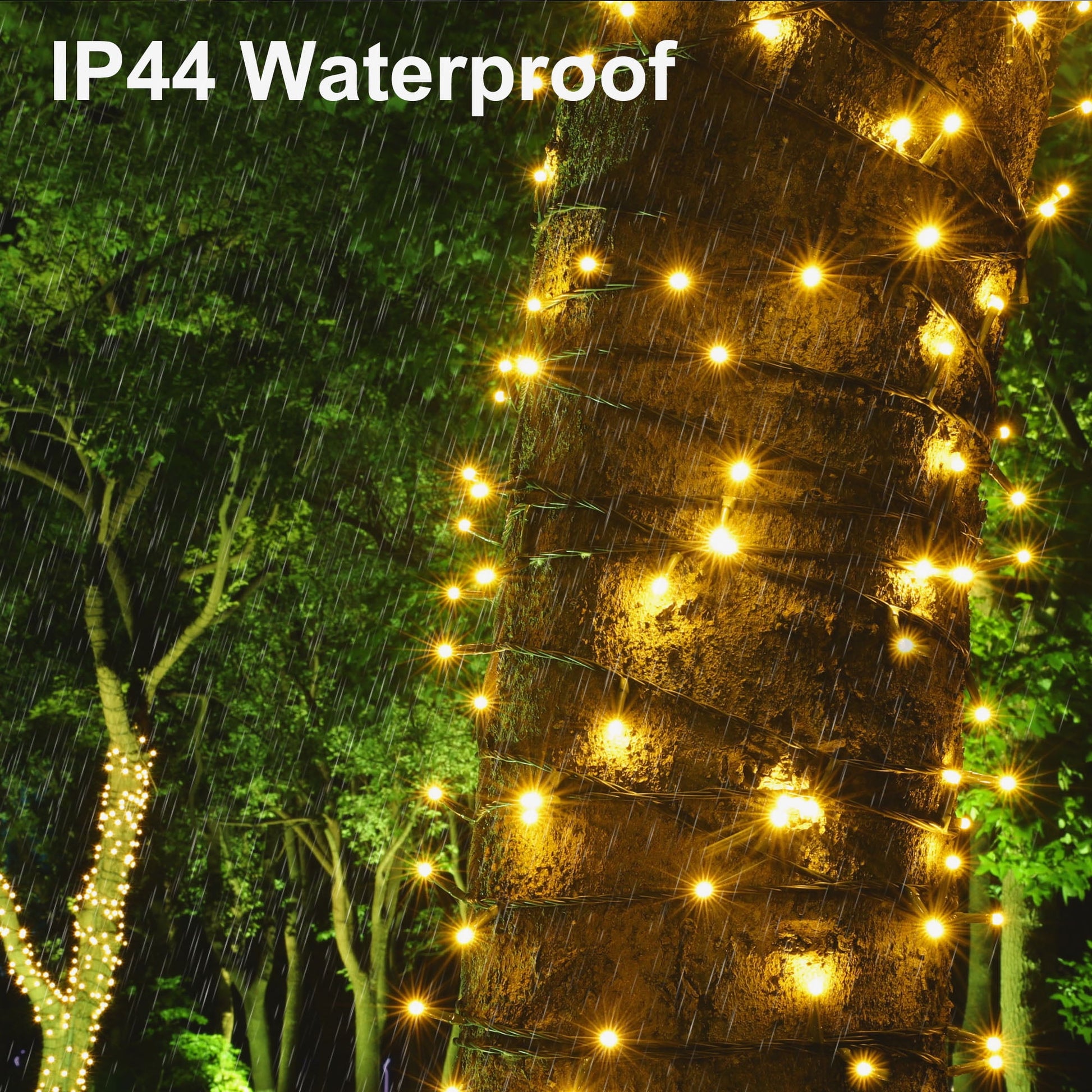 LED Christmas String Lights, 173FT 500 Leds, Timer Function, Warm White, for Halloween Xmas Tree Home Patry Garden