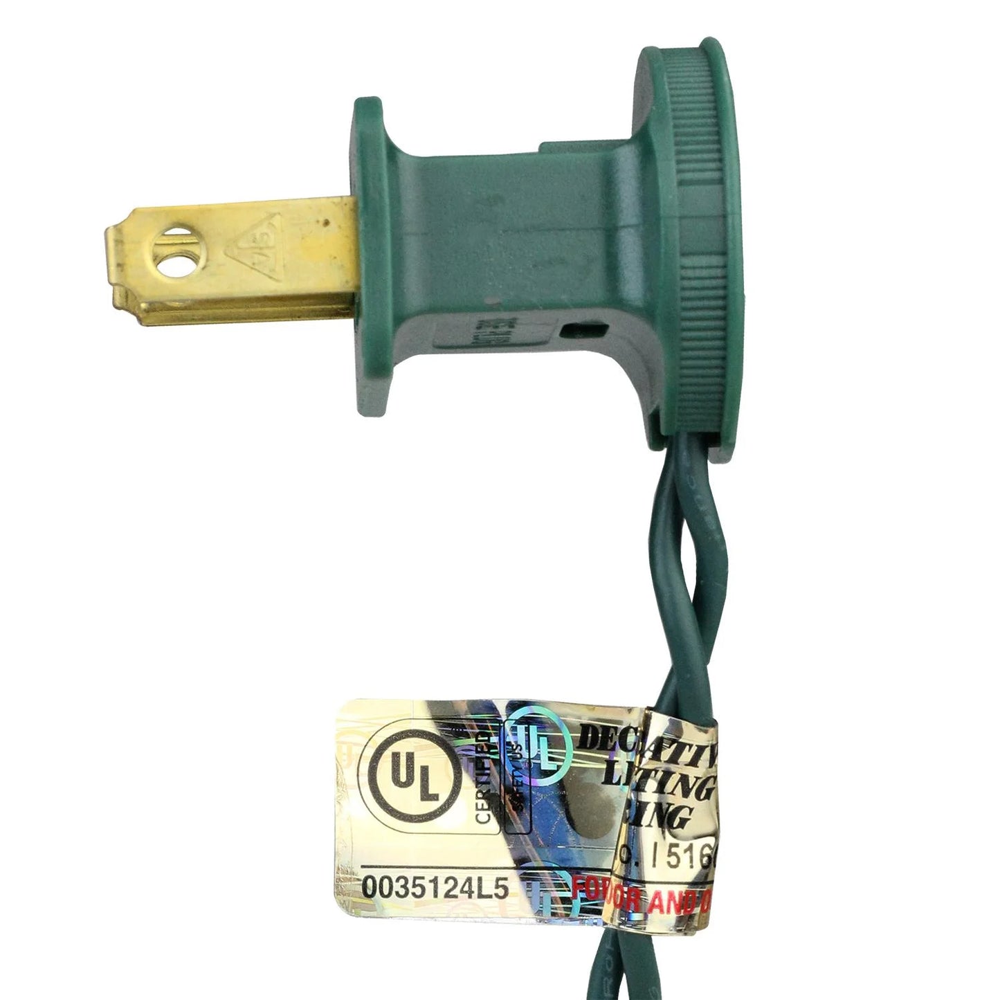 Mini Incandescent Christmas Lights - Blue - 10' Green Wire - 50Ct