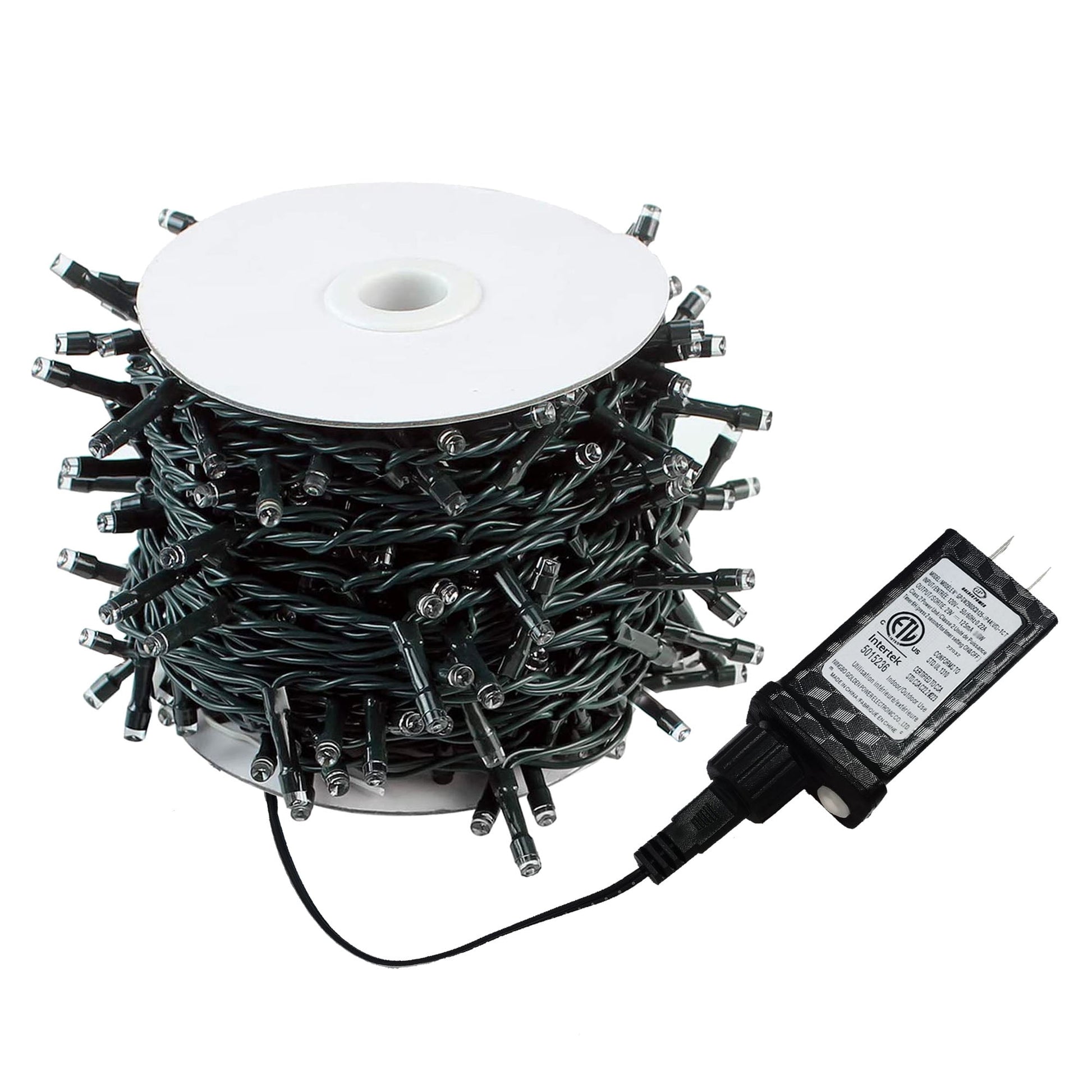 LED Christmas String Lights, 173FT 500 Leds, Timer Function, Warm White, for Halloween Xmas Tree Home Patry Garden