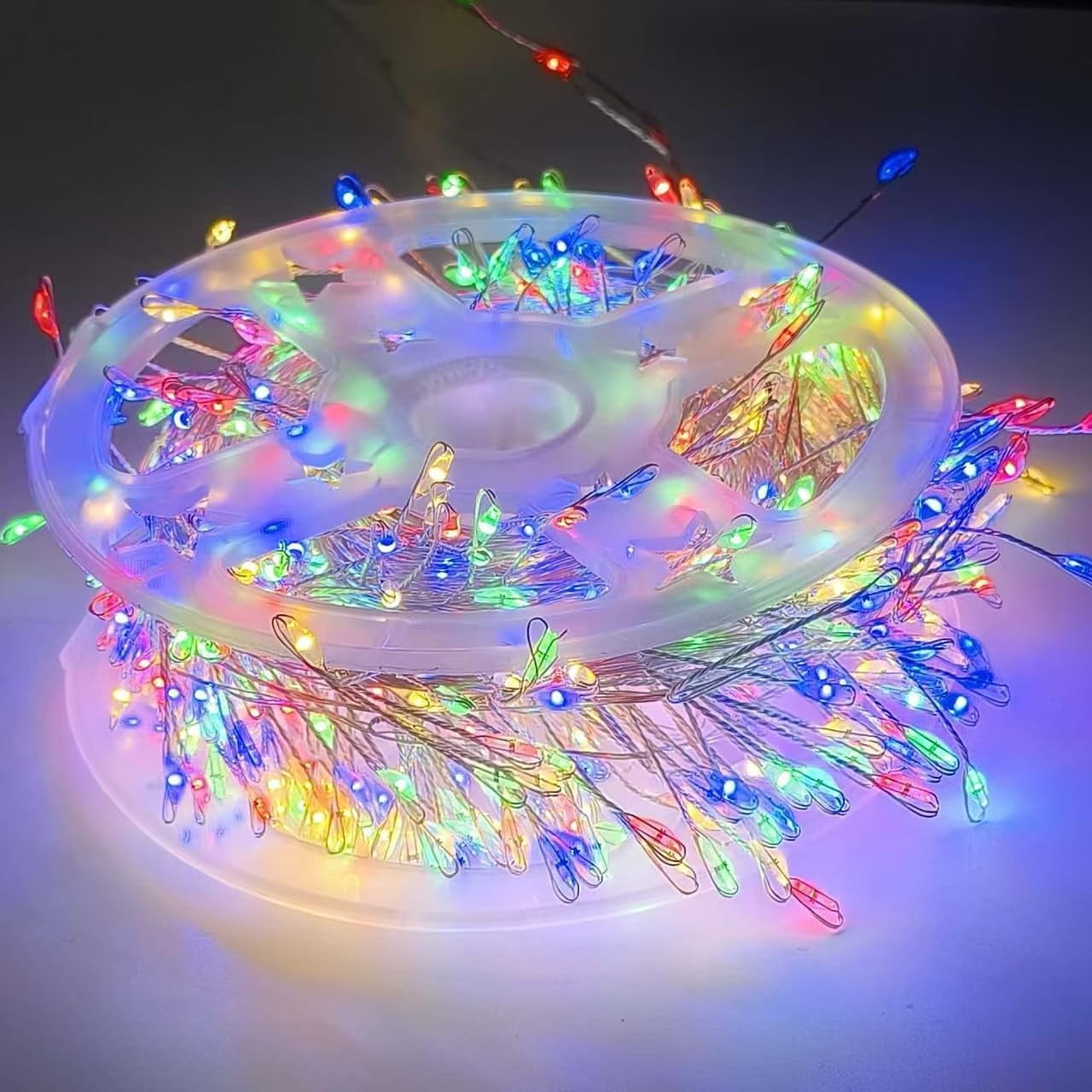 Copper Wire Firecracker Light String, LED Copper Wire Light String for Christmas Tree, Holiday Atmosphere Lights for Wedding & Home Decor