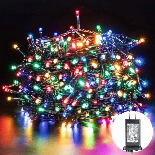 164Ft Christmas String Lights 2000LED, 8 Modes Outdoor Waterproof Christmas Tree Lights Plug in for Holiday Wedding Party Home Decor