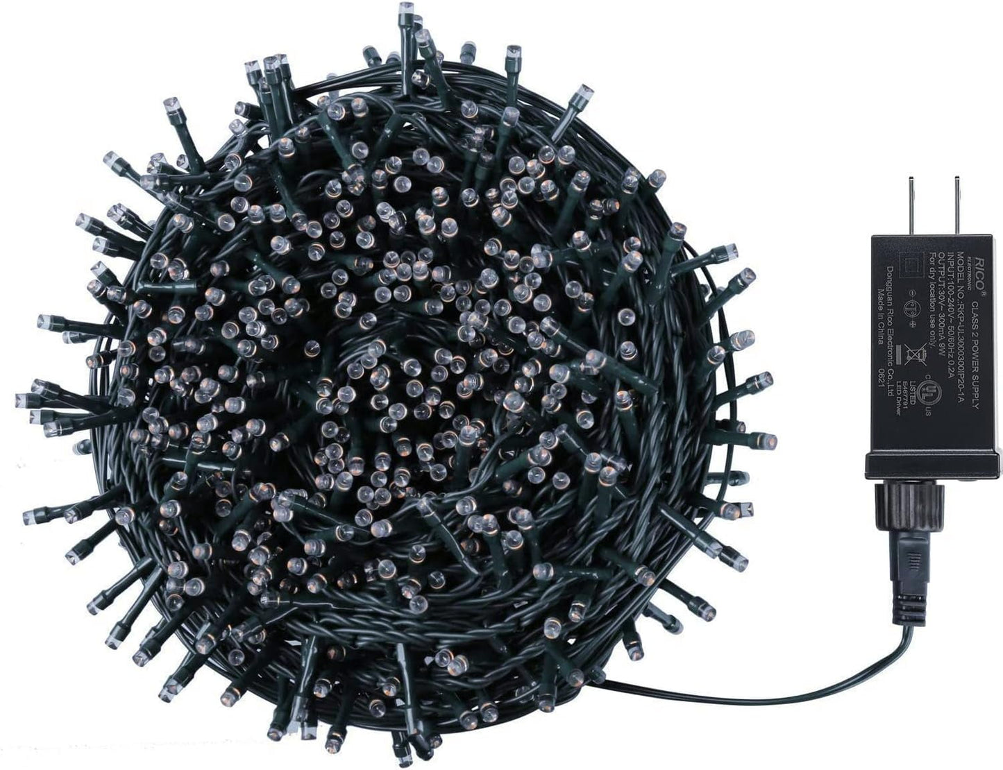 Christmas String Lights, 82FT 1000 Leds Christmas Tree Decoration Lights - Outdoor Waterproof Christmas Tree Lights Plug in for Xmas Wedding Party Holiday - Warm White