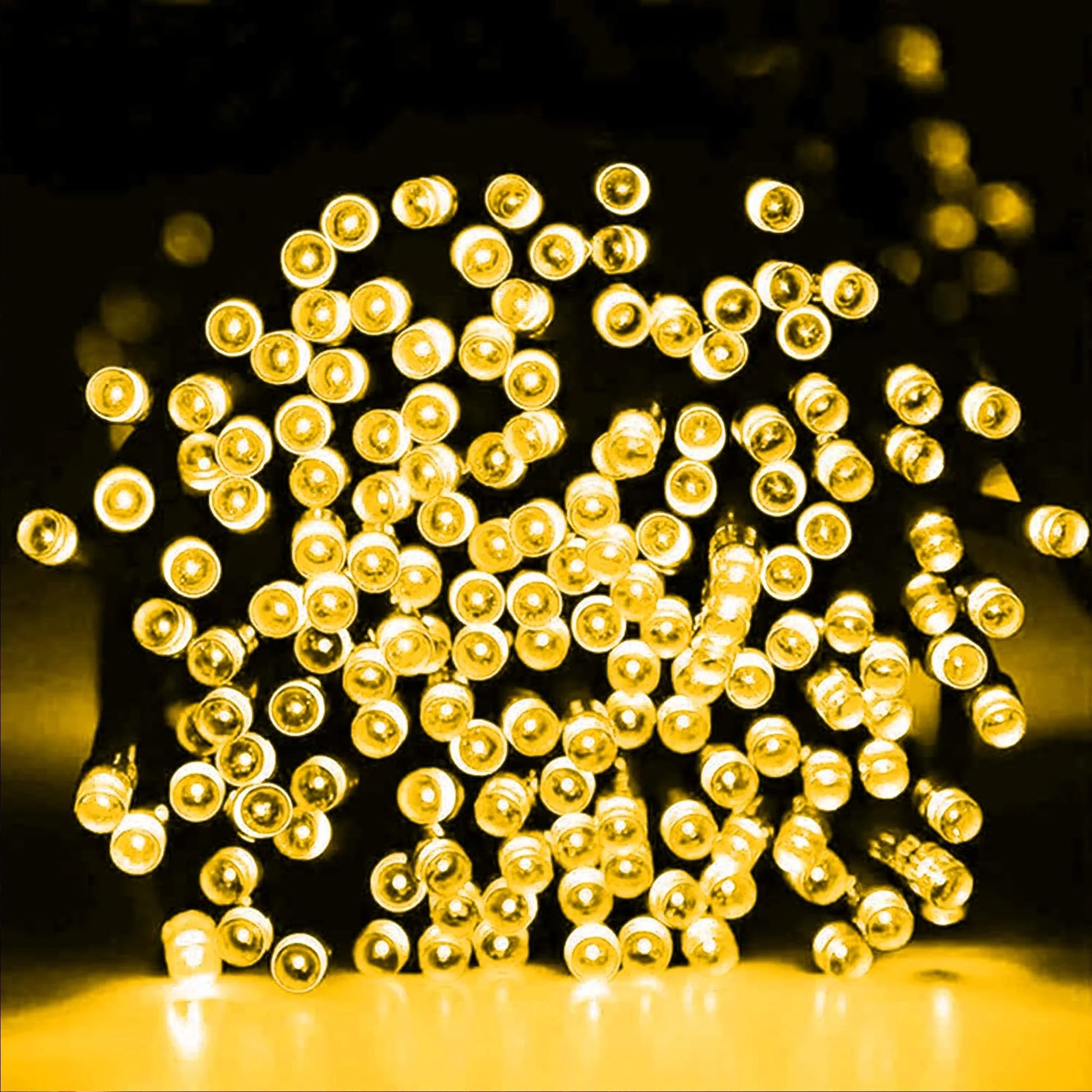 98Ft 300 LED Plug in Christmas Lights Green Wire Twinkle Christmas Tree Lights, Warm White